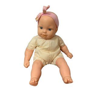 13" Goldberger Dolls Baby Tubbles Vinyl Head & Soft Body 121-C Headband READ TLC